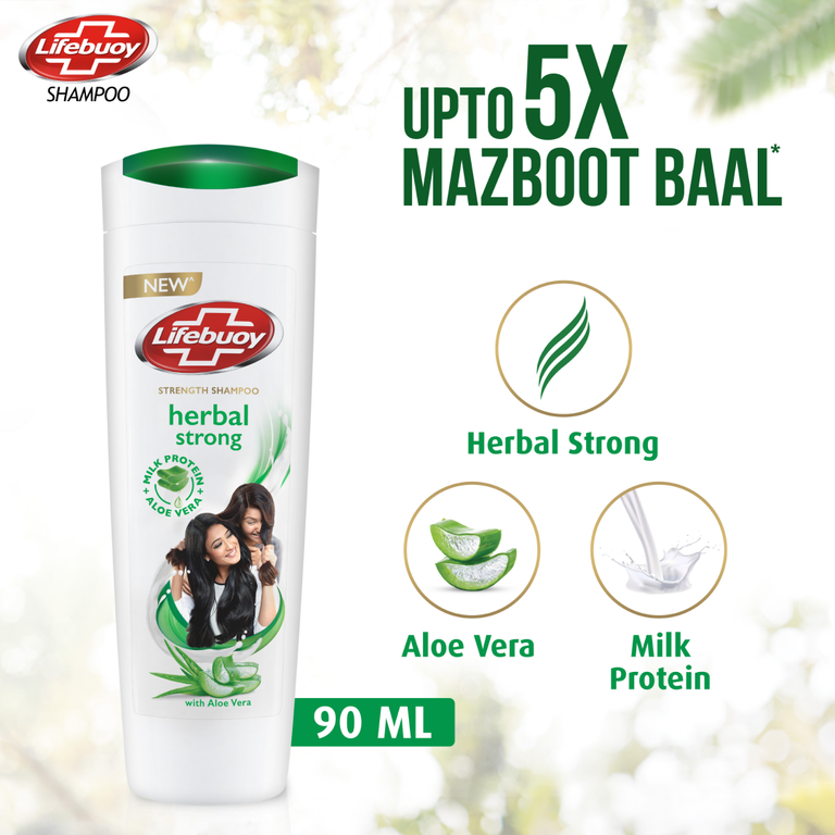 LIFEBUOY SHAMPOO 90ML HERBAL